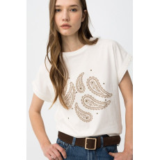 Camiseta Tiffosi Natalie blanco